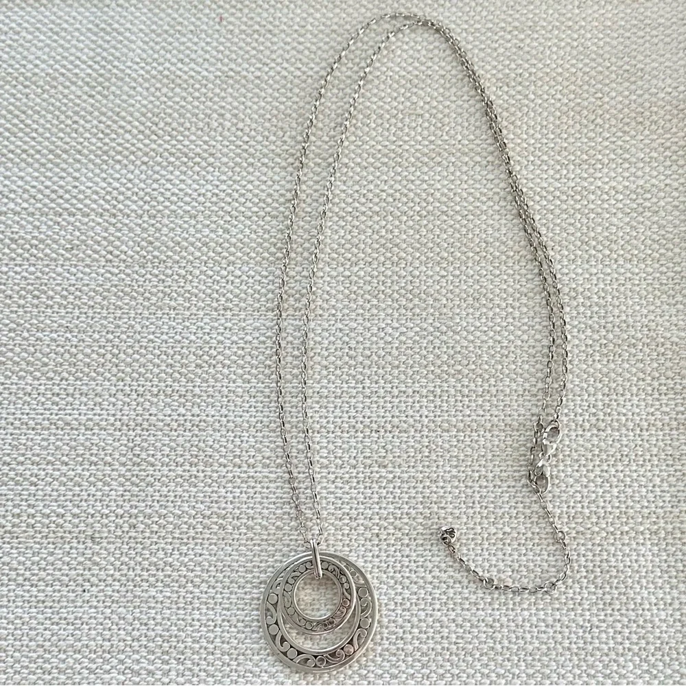 BRIGHTON Contempo Open Ring Convertible Long Necklace • JM3970 • Spin Rings - Picture 7 of 14